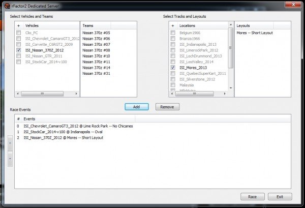 rFactor 2 Dedicated Server