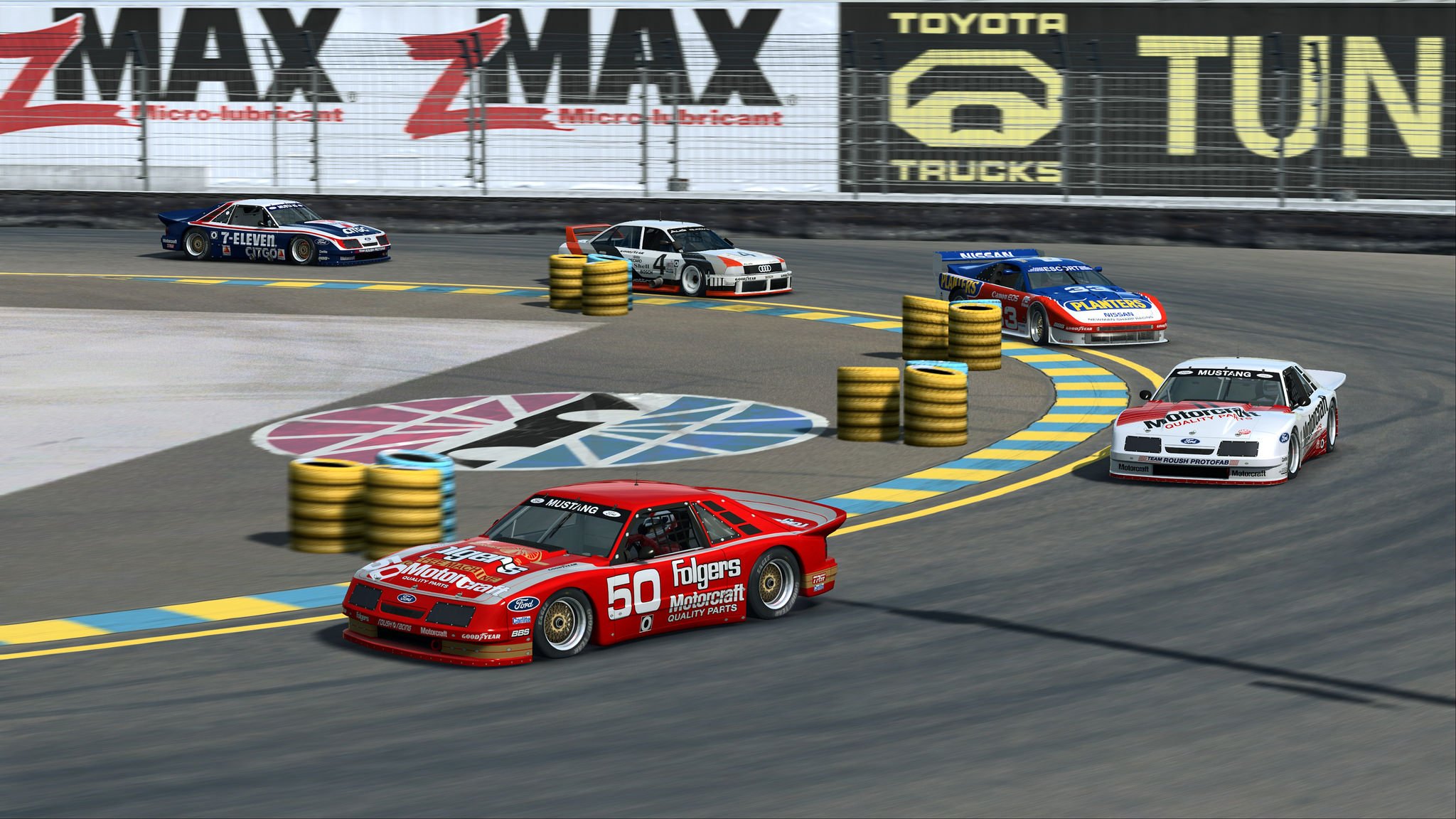 RaceRoom Nissan 300ZX GTO Ford Mustang IMSA GTO