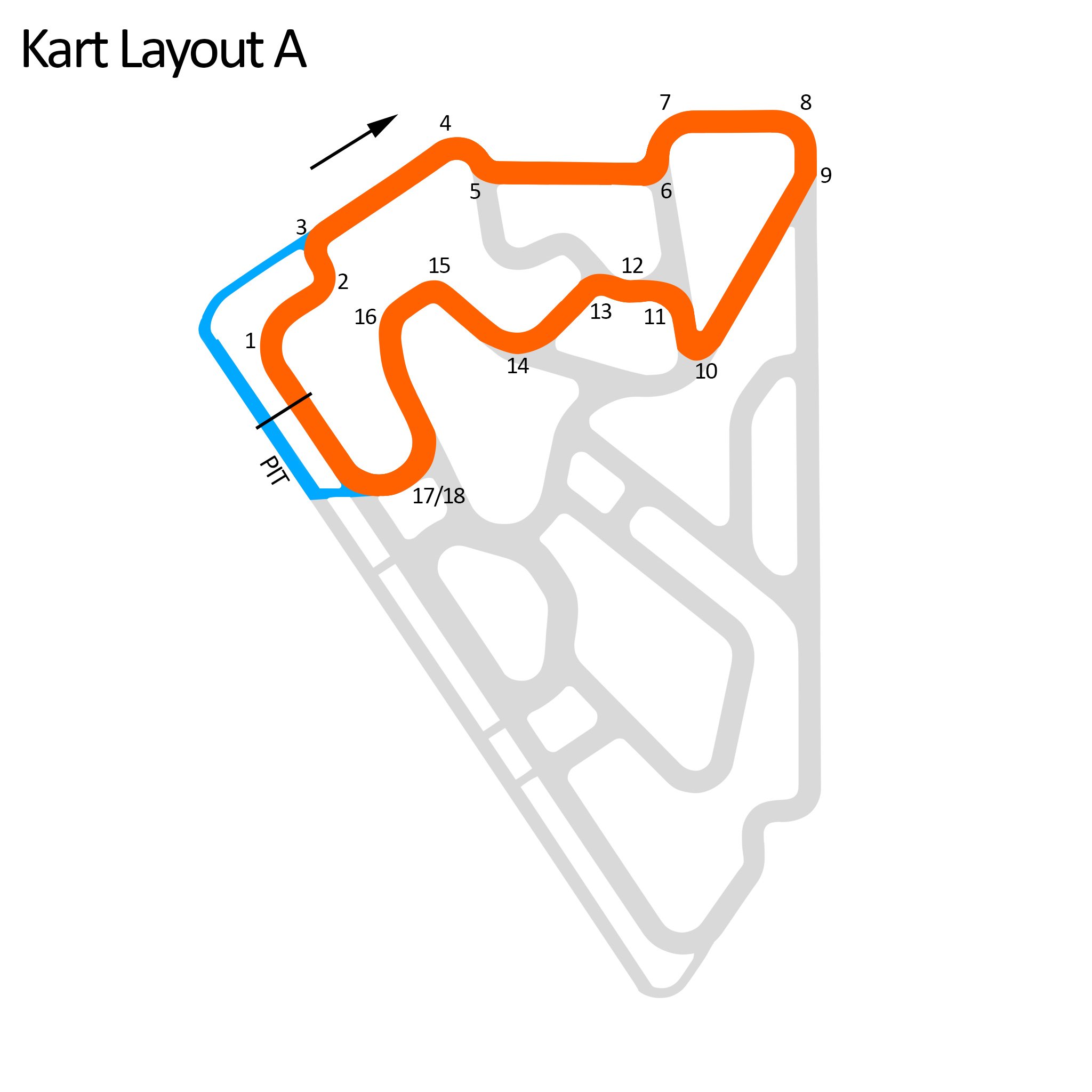 NOLA kart Layout A
