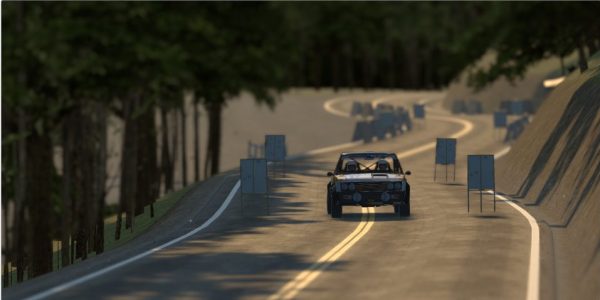gRally dusk road