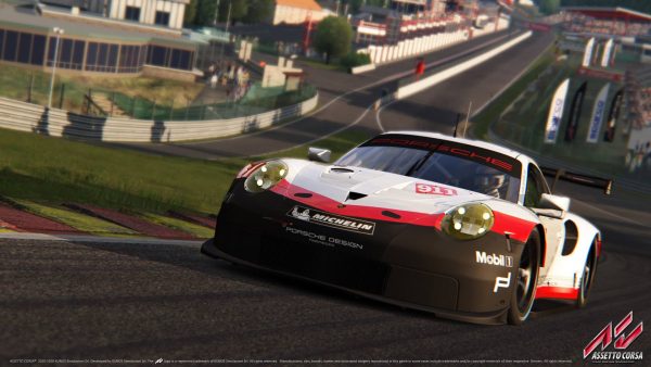 Assetto Corsa Porsche 911 RSR 2017 Spa Eau Rouge front