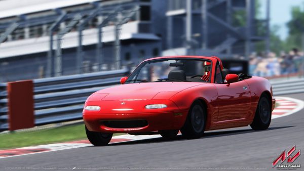Assetto Corsa Mazda MX5 Miata N/A close-up in action