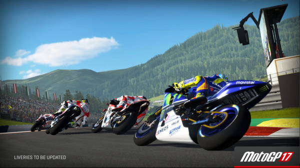 MotoGP 17 Red Bull Ring first turn