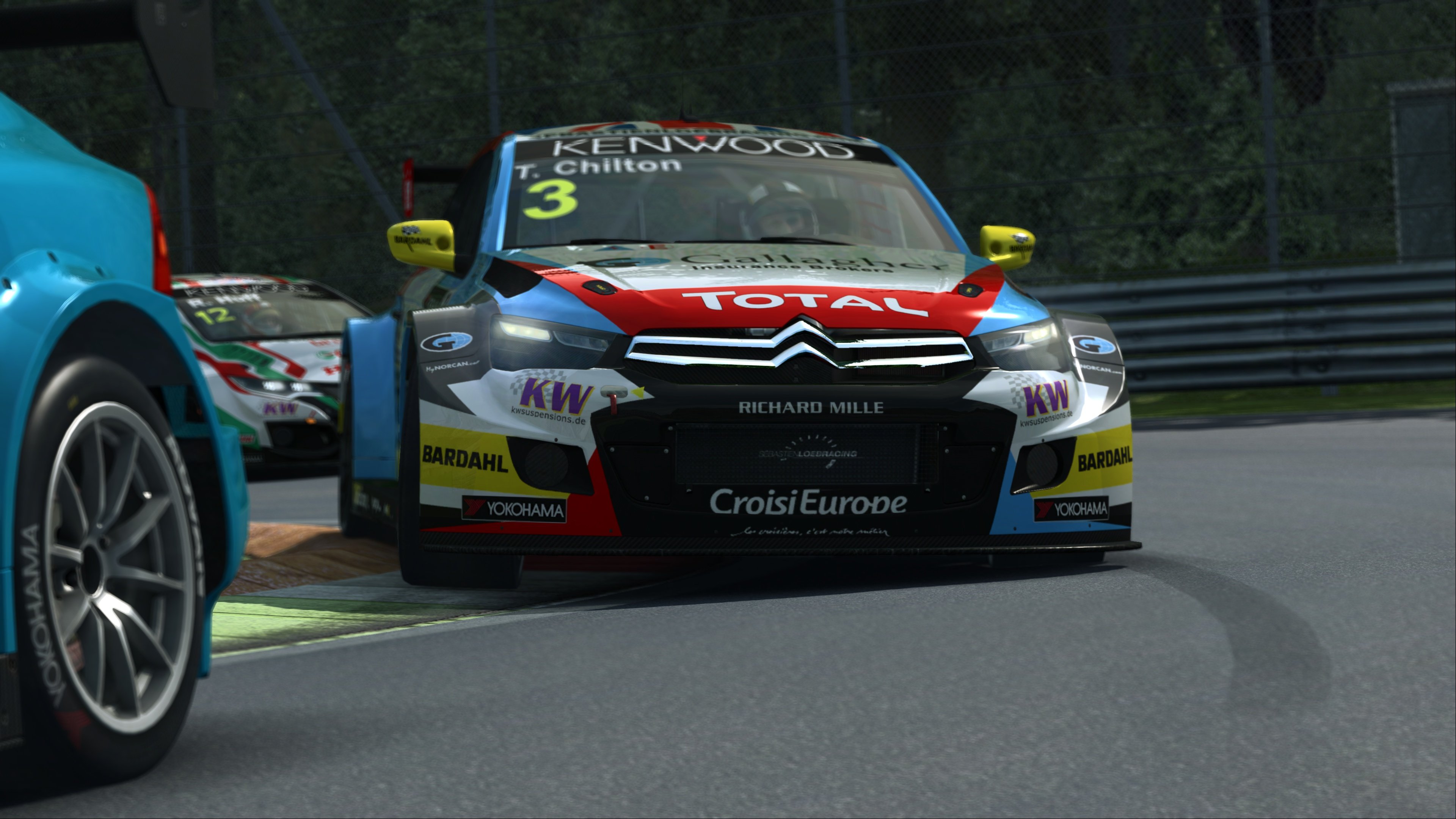 RaceRoom Citroen C-Elysée WTCC Monza close-up