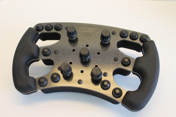 Derek Speare Designs Logitech G27 formula rim prototype front