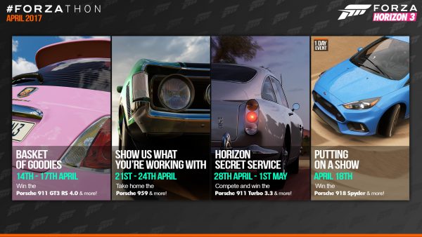 Forza Horizon 3 Porsche Forzathron
