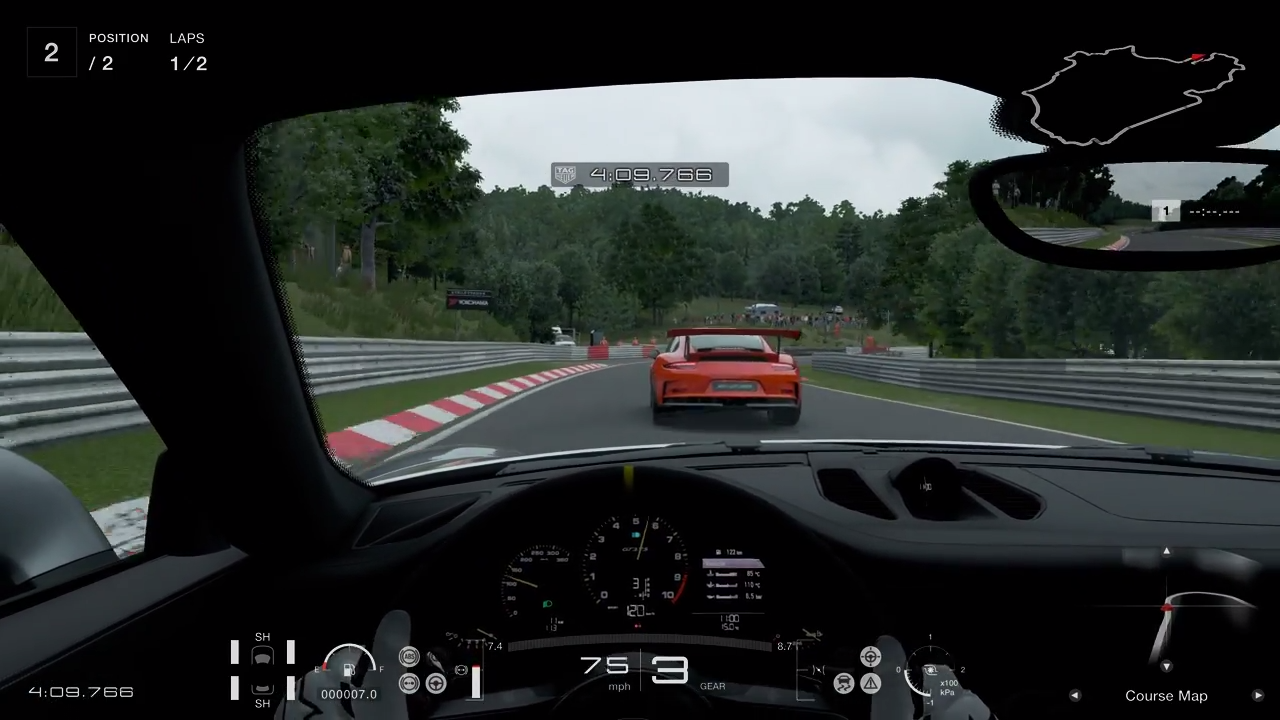 Gran Turismo Sport Porsche 911 GT3 RS Nordschleife 3