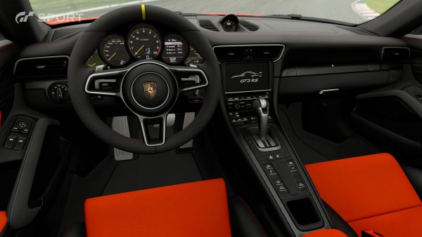 Gran Turismo Sport Porsche 991 911 GT3 RS interior 1