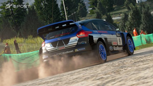 Gran Turismo Sport Ford Focus Gr B rally car race 2
