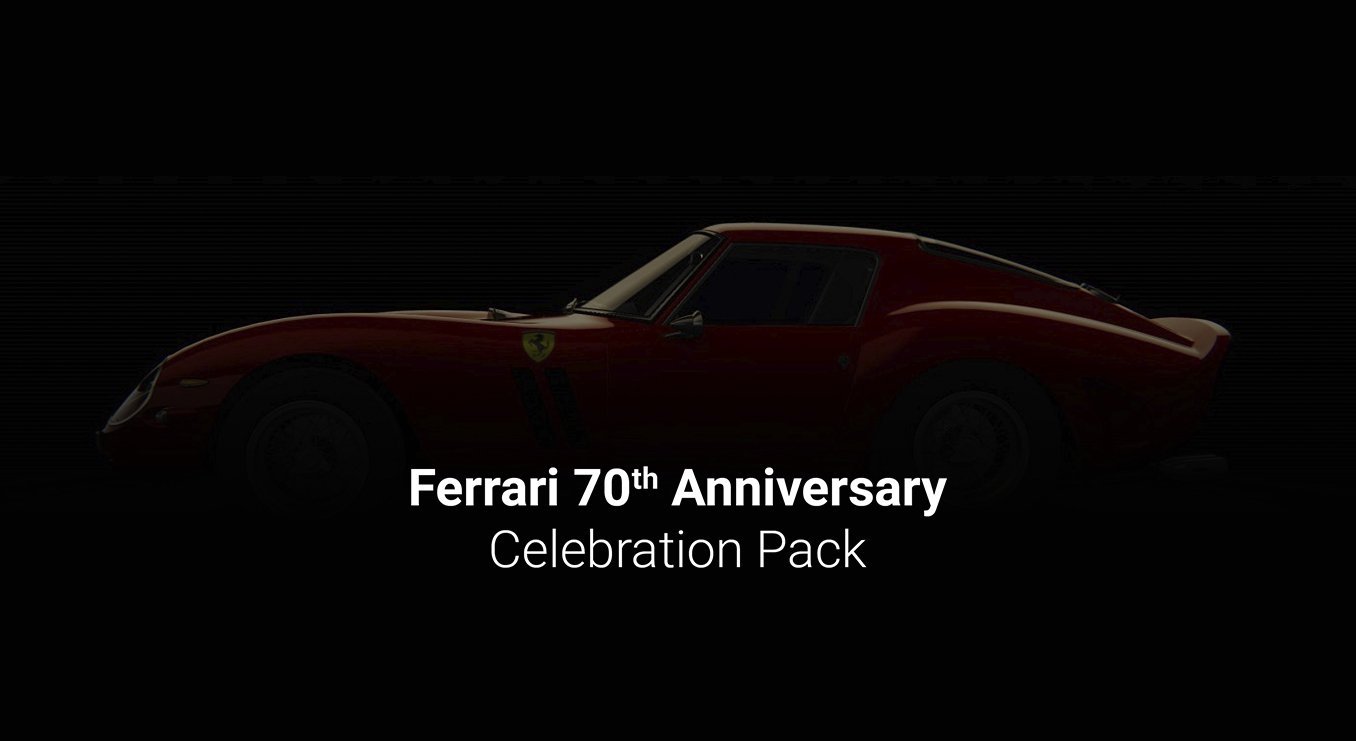 Assetto Corsa Ferrari 70th Anniversary Celebration Pack banner