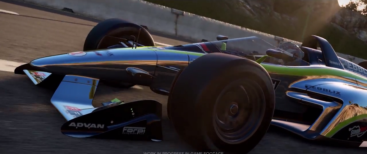 Project CARS 2 mysterious formula car