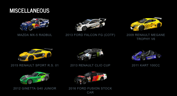 Project CARS 2 Miscellaneous July