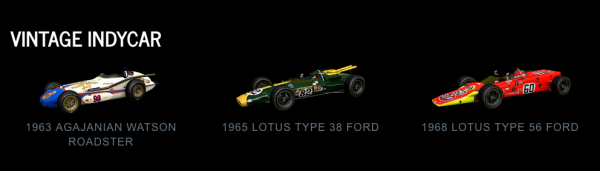 Project CARS 2 Vintage IndyCar July
