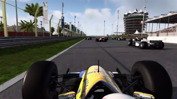 F1 2017 career mode trailer classic cars racing