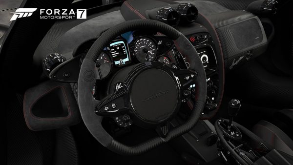 Forza Motorsport 7 Pagani Huayra cockpit