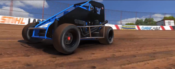 iRacing dirt midget screenshot