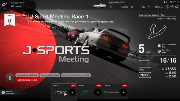 Gran Turismo Sport January update event 2