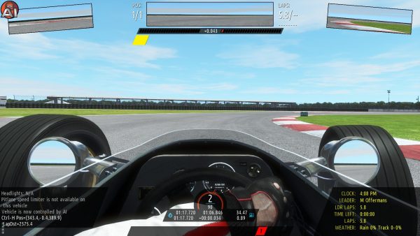 rFactor 2 refreshed HUD preview