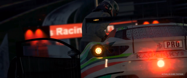 Assetto Corsa Competizione driver getting in Ferrari