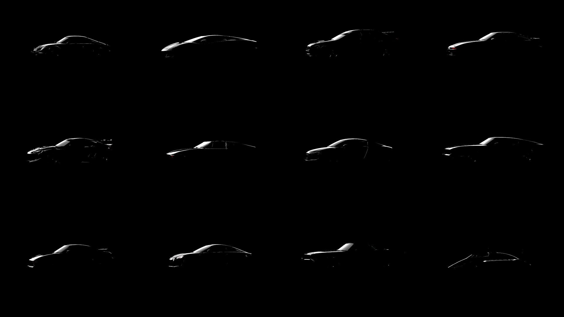 Gran Turismo Sport Februrary update car silhouettes