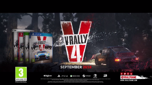 V-Rally 4 announcement banner