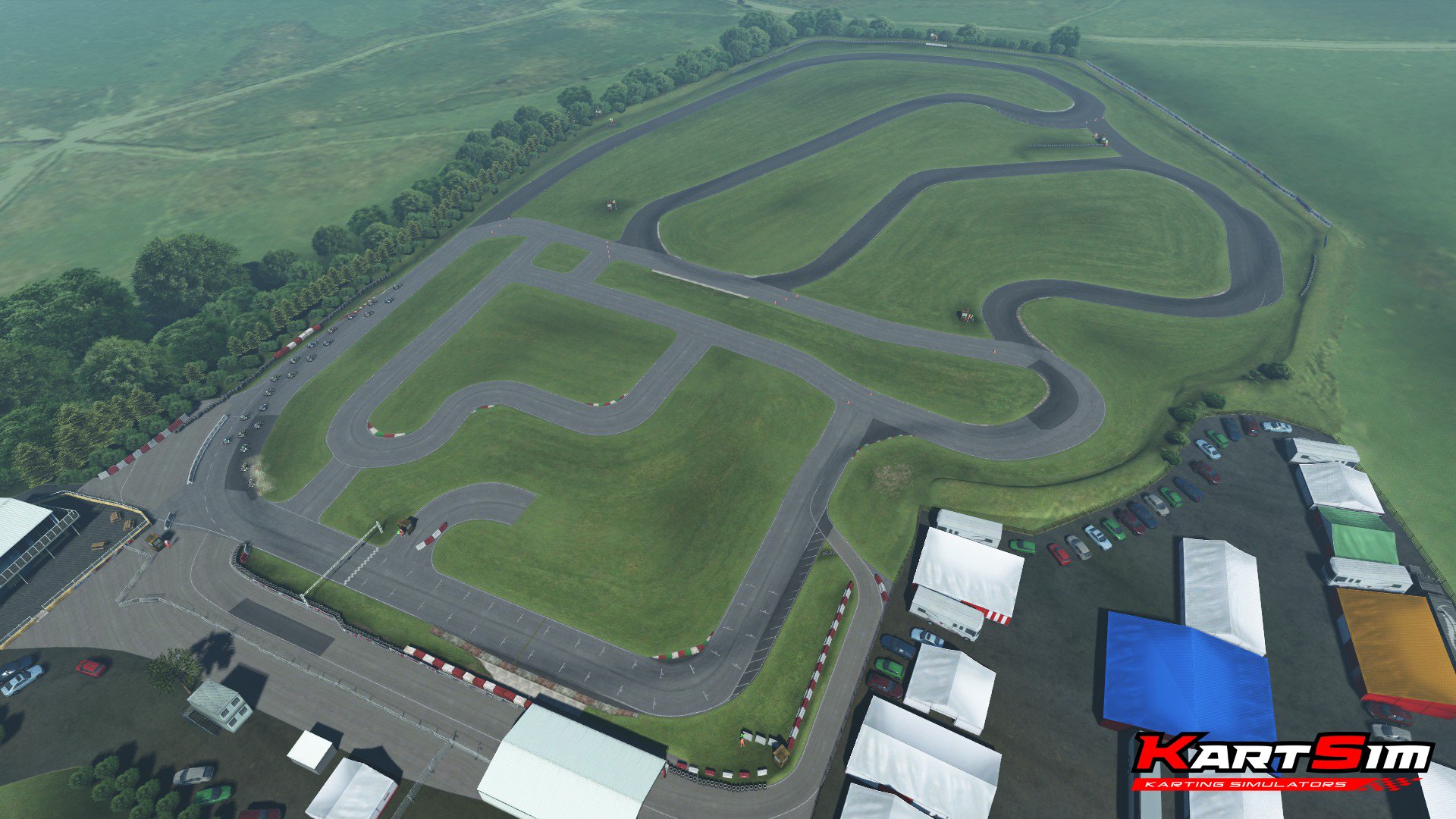 rFactor 2 KartSim Glan Y Gors 1