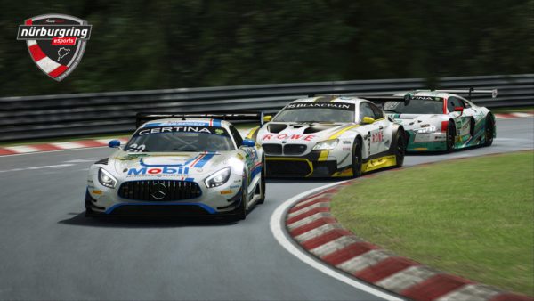 RaceRoom Nurburgring eSports Team Endurance Championship GT3 cars
