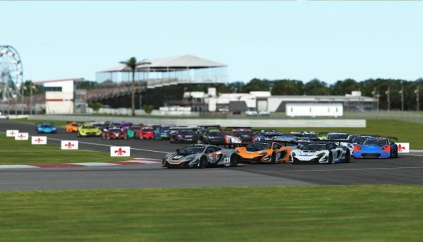 rFactor 2 GT3 race