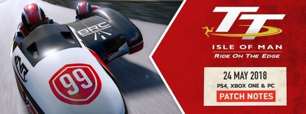 TT Isle of Man sidecar thrill patch