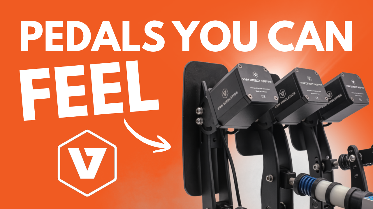 Are pedal haptics worth it video thumbnail featuring VNM Direct Haptics