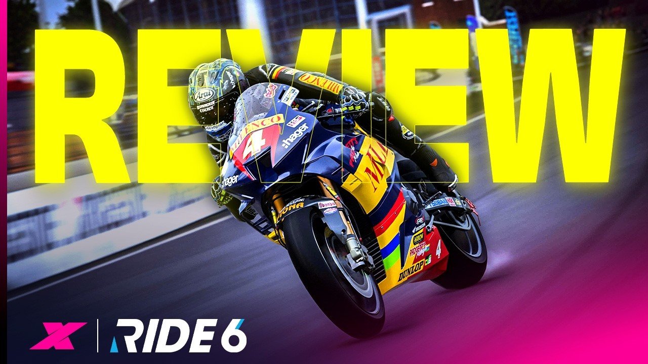 Ride 6 review thumbnail highlighting Unreal Engine 5 visuals and presentation