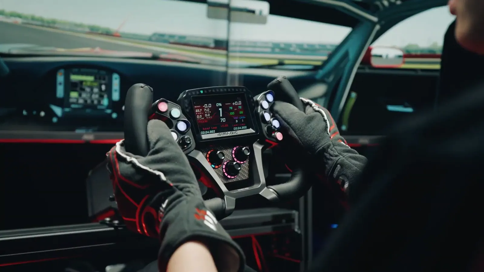 Simagic new wheels second unidentified steering wheel from drift promotion