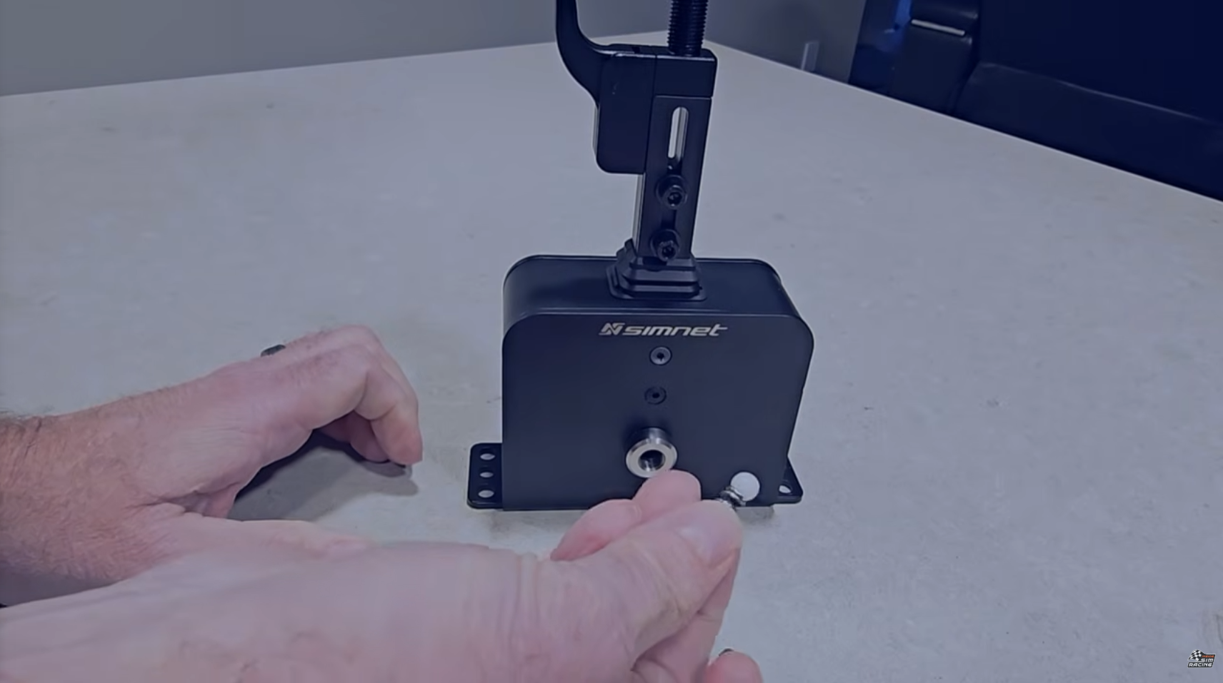 Changing the detent balls on a SimNet SSQ-1 by removing the side screws and springs