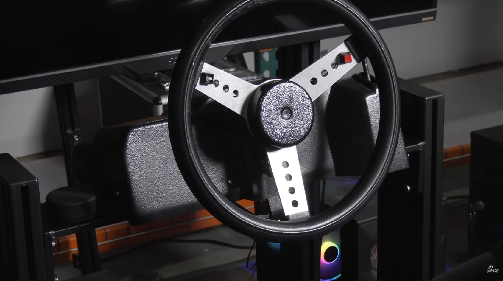 1990s Thomas Super Wheel spring-loaded wheel and potentiometer pedals used in ISR's lap time test