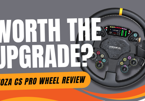MOZA CS Pro review video thumbnail from Inside Sim Racing